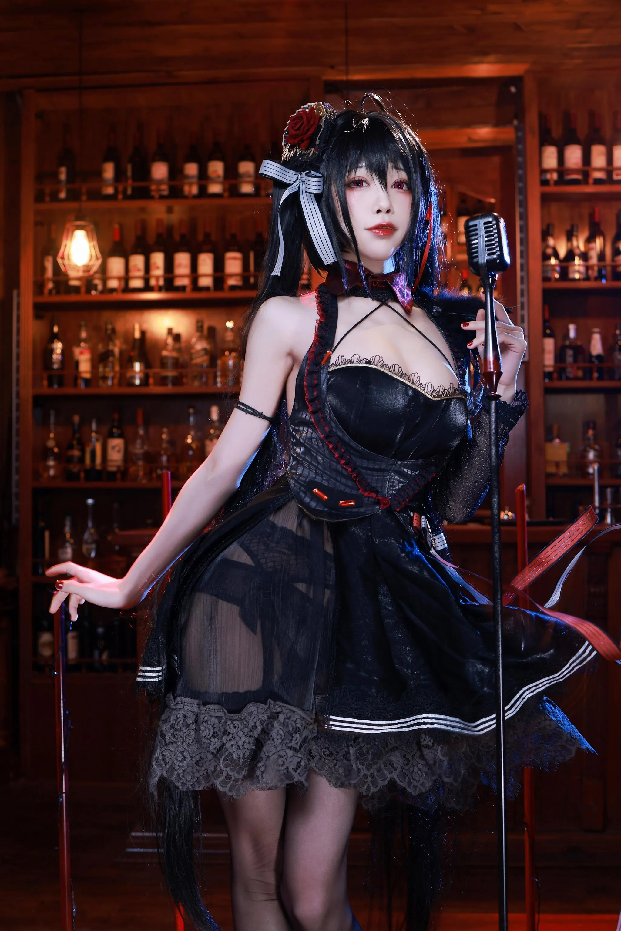水淼aqua – NO.76 大凤 打歌服 [45P]插图7